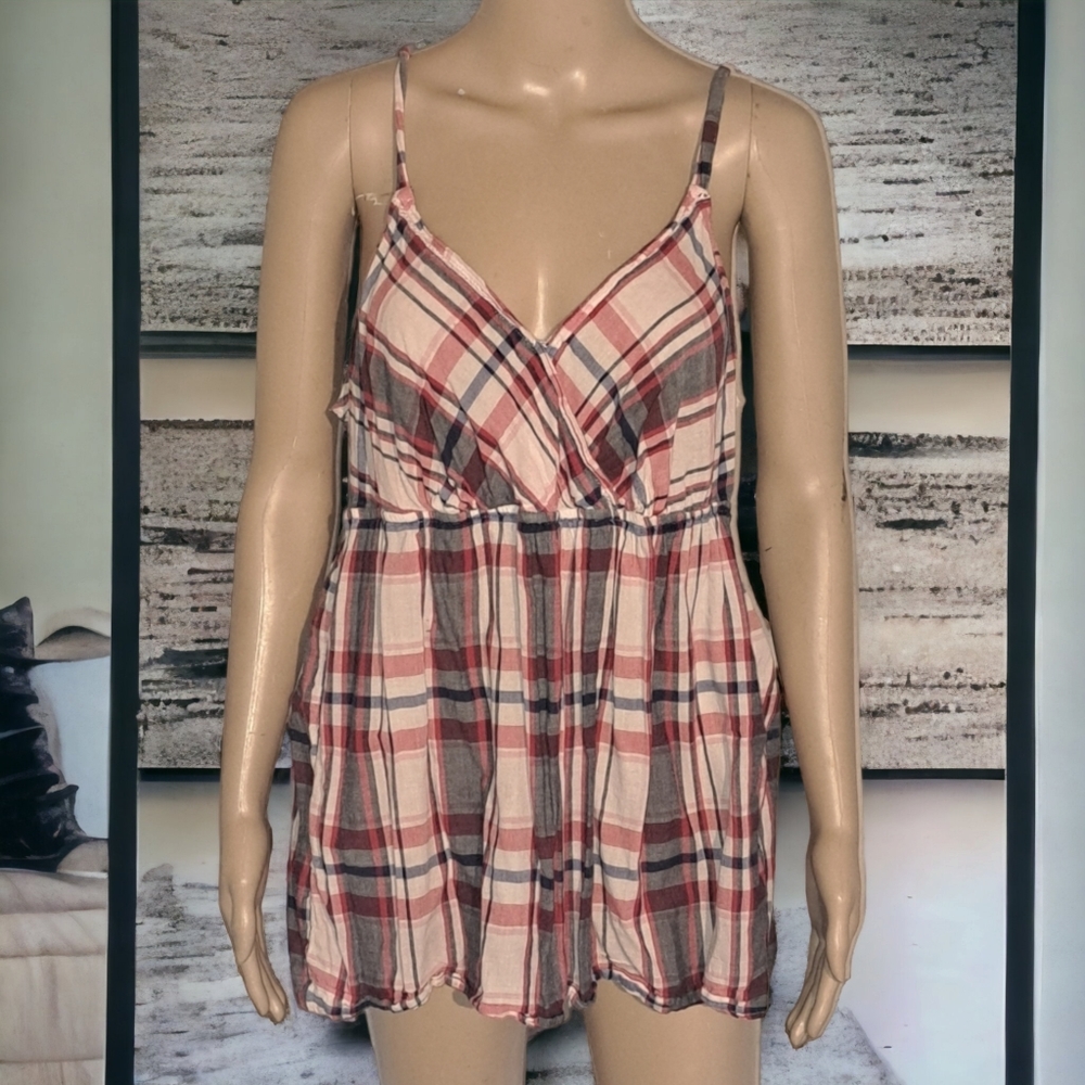 Ladies plaid top